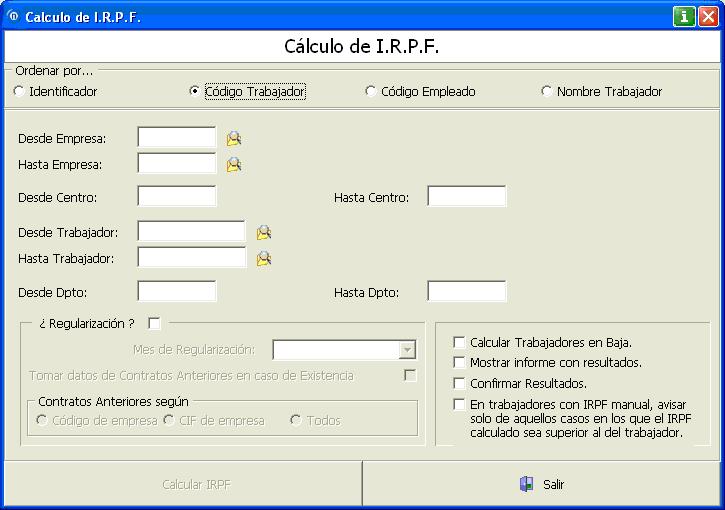 CALCULO SUELDO BRUTO calculo sueldo bruto:
