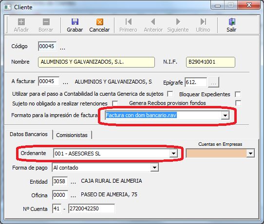 Mantenimiento Clientes