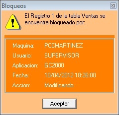 Registros bloqueados 001