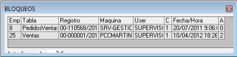 Registros bloqueados 002