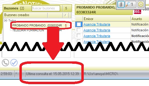 Consulta notificaciones 060